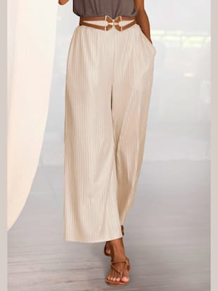 Pantalon ceinture élastique agréable (Image 1)