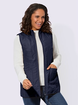 Gilet matelassé microfibre douce