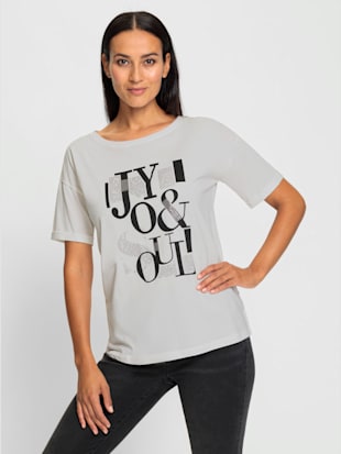 T-shirt imprimé inscription tendance