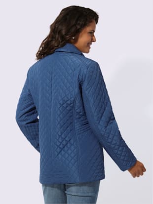 Doudoune mélange de motifs matelassés (Image 3)