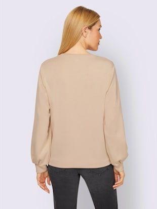 Sweat-shirt motif imprimé devant