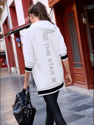 Veste sweat 50% coton