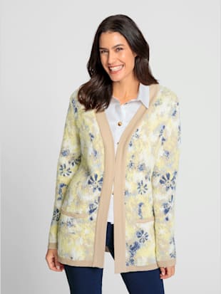 Veste en tricot tricot jacquard de qualité