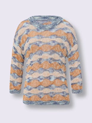 Pull ajouré joli fil fantaisie (Image 4)