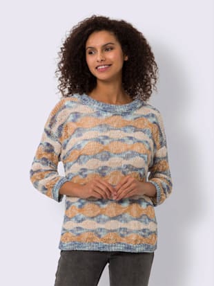 Pull ajouré joli fil fantaisie (Image 2)