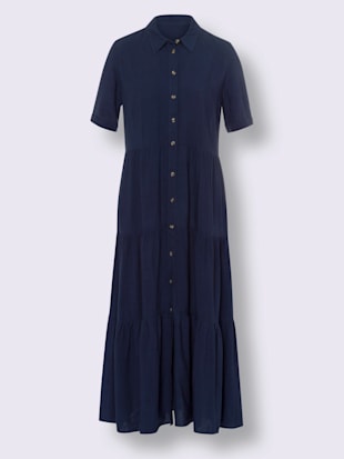 Robe-chemisier patte de boutonnage sur toute la longueur (Image 4)