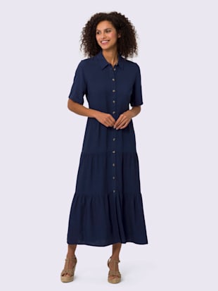Robe-chemisier patte de boutonnage sur toute la longueur (Image 2)