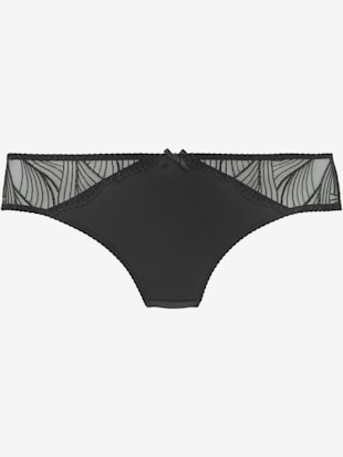 Bas de maillot de bain slip tendance avec petit nœud décoratif au centre devant