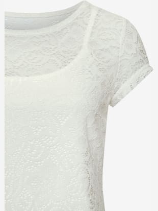 T-shirt en dentelle encolure ronde (Image 3)