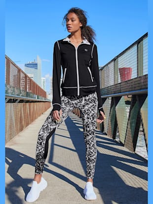 Veste de sport veste performance avec coutures contrastées (Image 2)