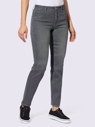 Jean thermique pull tendance en mélange de cotons doux