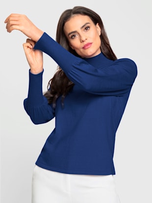 Pull col montant 50% viscose