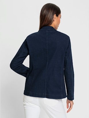 Blazer en jean denim doux