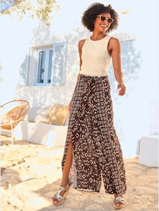 Pantalon imprimé ethnique mode (Image 4)