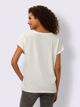 T-shirt à encolure ronde motif imprimé (Image 3)