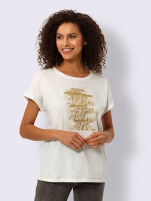 T-shirt à encolure ronde motif imprimé (Image 2)