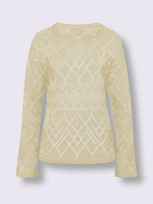 Pull ajouré motif ajouré léger (Image 4)