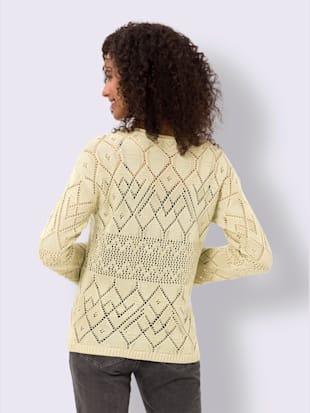 Pull ajouré motif ajouré léger (Image 3)