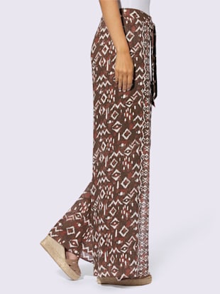 Pantalon imprimé ethnique mode (Image 2)