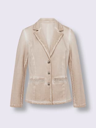 Blazer sweat délavage « oil dyed » tendance (Image 4)