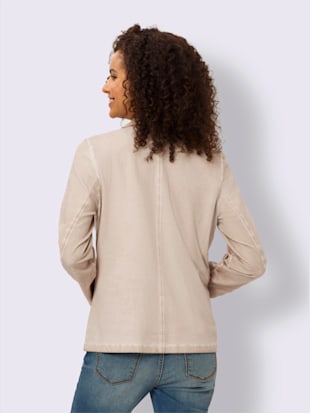 Blazer sweat délavage « oil dyed » tendance (Image 3)