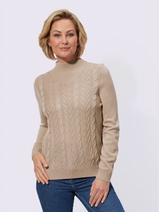 Pull col montant en v