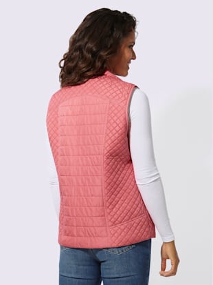 Gilet matelassé coutures contrastées (Image 2)