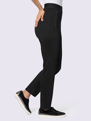Pantalon qualité jacquard bicolore (Image 3)