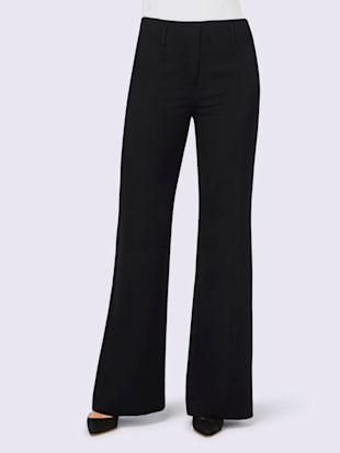 Pantalon passants, coleur noir - HELLINE