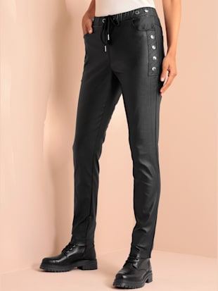 Pantalon de jogging revêtement mat et brillant