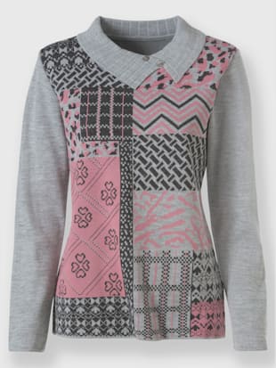 Pull superbe tricot jacquard