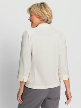 Blazer jacquard blazer en jersey (Image 3)