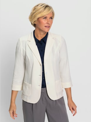 Blazer jacquard blazer en jersey (Image 2)