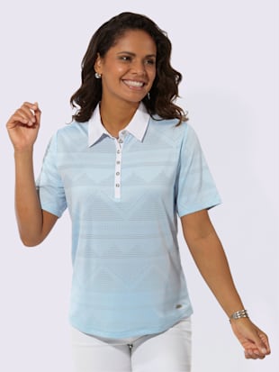 Polo jacquard