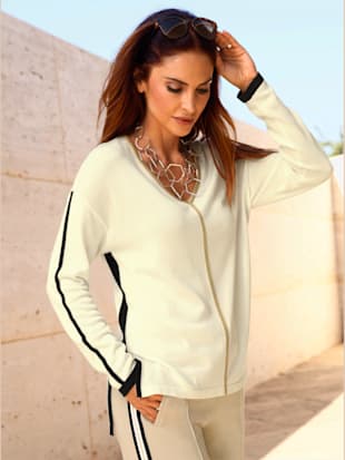 Pull à manches longues avec viscose