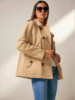 Trench-coat coupe courte mode