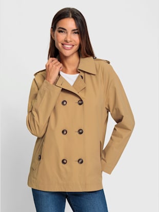 Trench-coat coupe courte mode