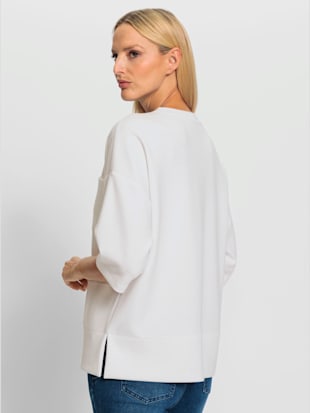 Sweatshirt fentes latérales confortables (Image 3)