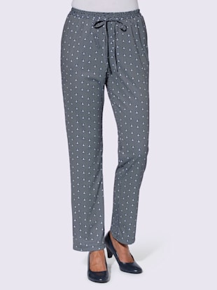 Pantalon en jersey lien à nouer pour régler la largeur