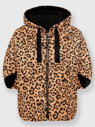 Veste d'extérieur joli motif léopard