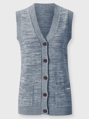 Gilet en tricot 55% coton