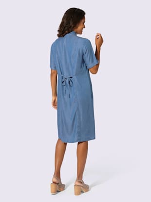 Robe en jean pur lyocell