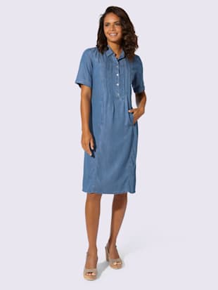 Robe en jean pur lyocell