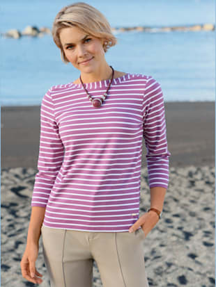 T-shirt rayé 95% coton