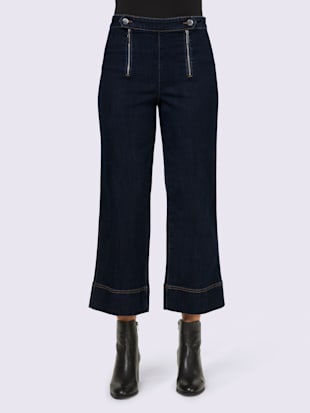 jupe-culotte en jean