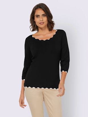 Pull aspect 2 en 1 tendance