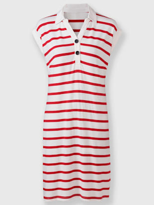 Robe en jersey motif à rayures mode (Image 3)