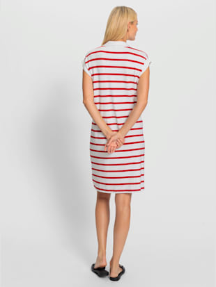 Robe en jersey motif à rayures mode (Image 2)
