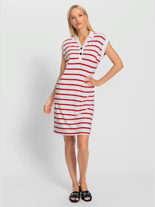 Robe en jersey motif à rayures mode (Image 1)