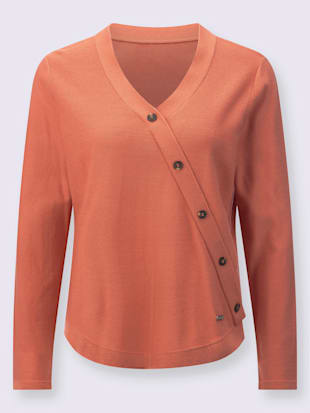 Pull à encolure en v 50% coton (Image 3)